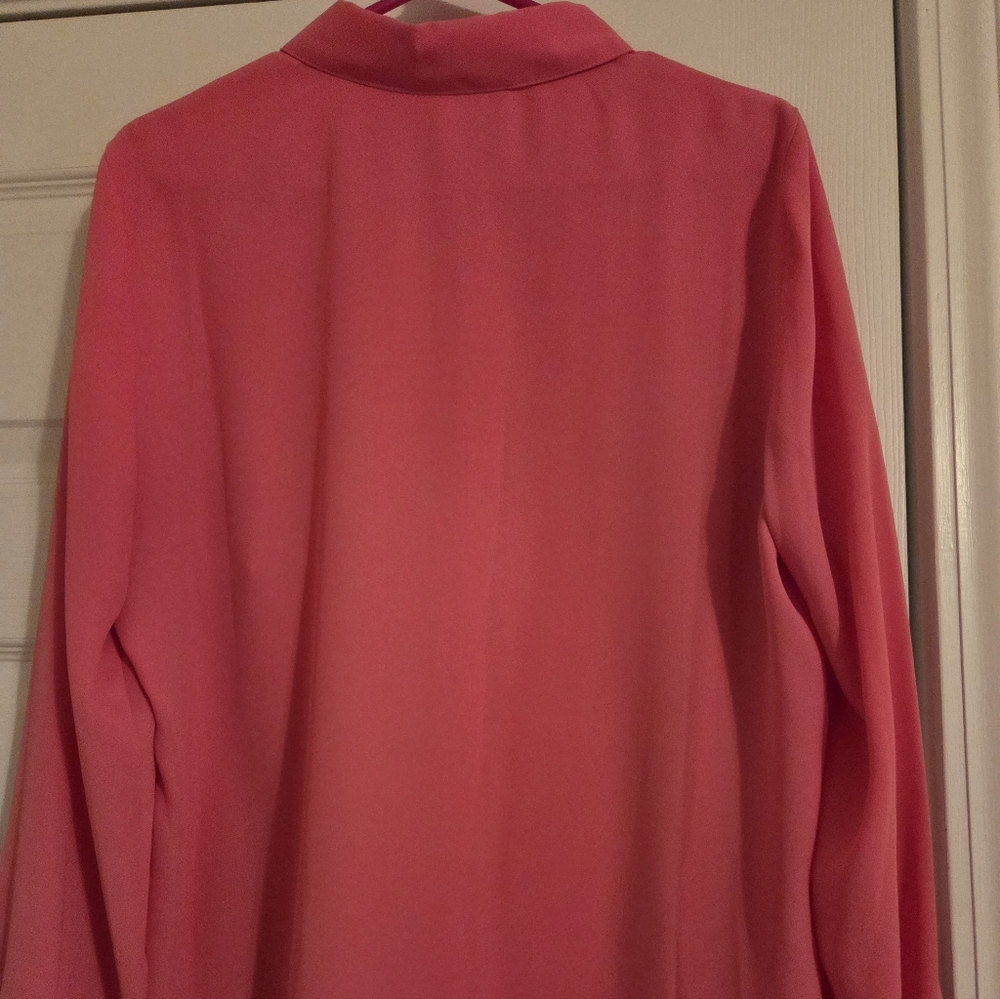 Ladies Long Sleeve Blouse - Picture 2 of 4
